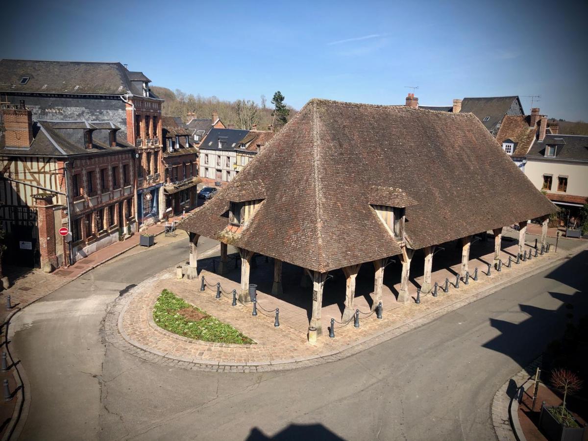 Hôtel de maître Chapelle Lyons-la-Forêt Extérieur photo